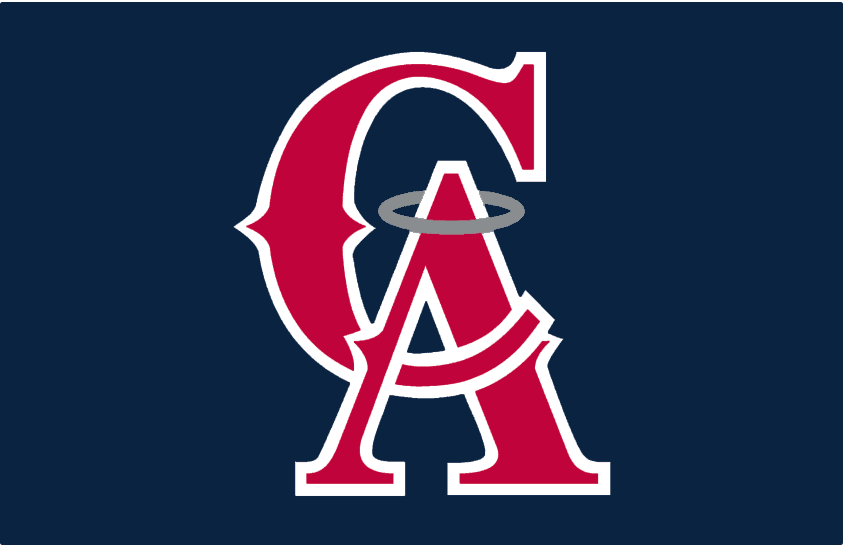 California Angels 1993-1996 Cap Logo iron on transfers for T-shirts